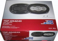 Combo 2 Parlantes Caja Roja 6x9 850 Watts 4 Vias